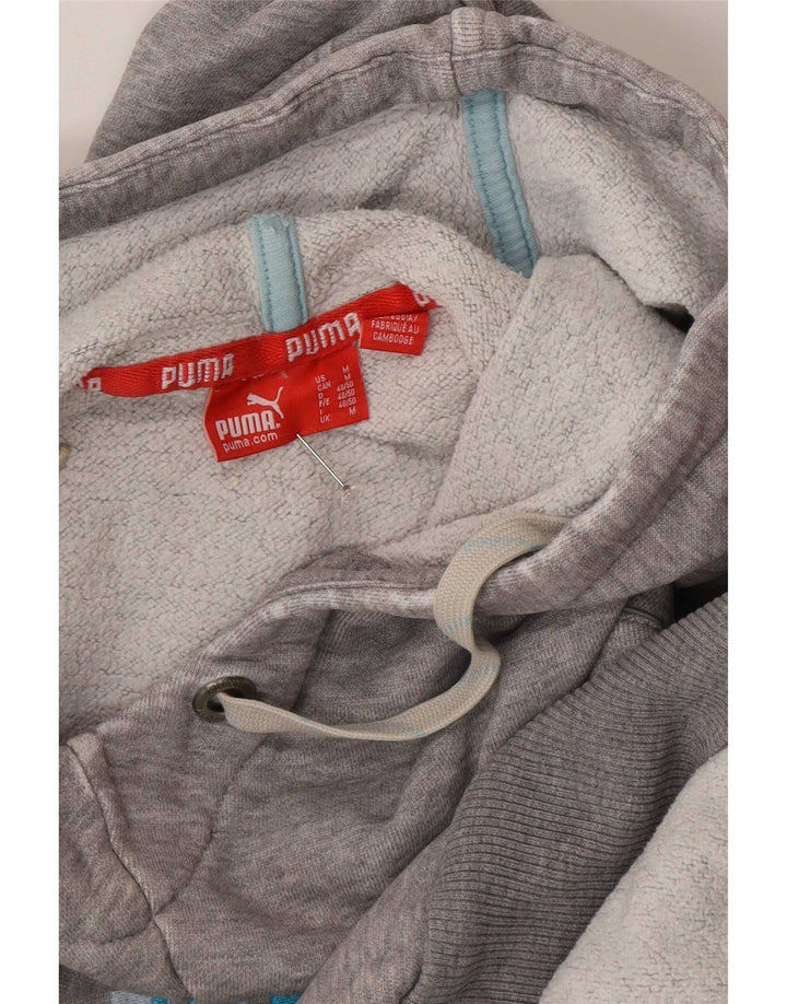 Pulover pentru bărbați Puma Graphic Hoodie, gri mediu, pătat