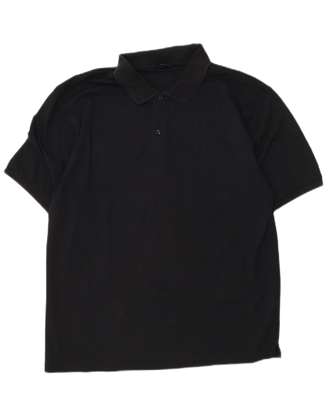 Tricou polo pentru bărbați Champion XL, bumbac negru
