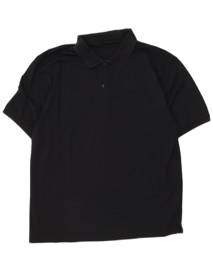 Tricou polo pentru bărbați Champion XL, bumbac negru