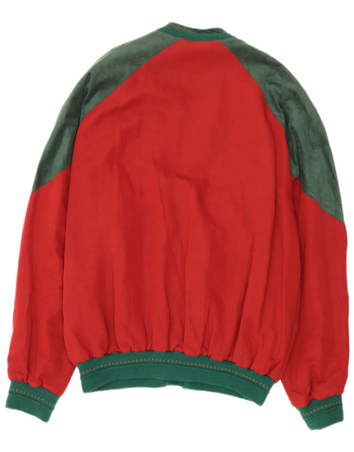 Jachetă bomber pentru bărbați Jupiter IT 56 3XL, in roșu color bloc