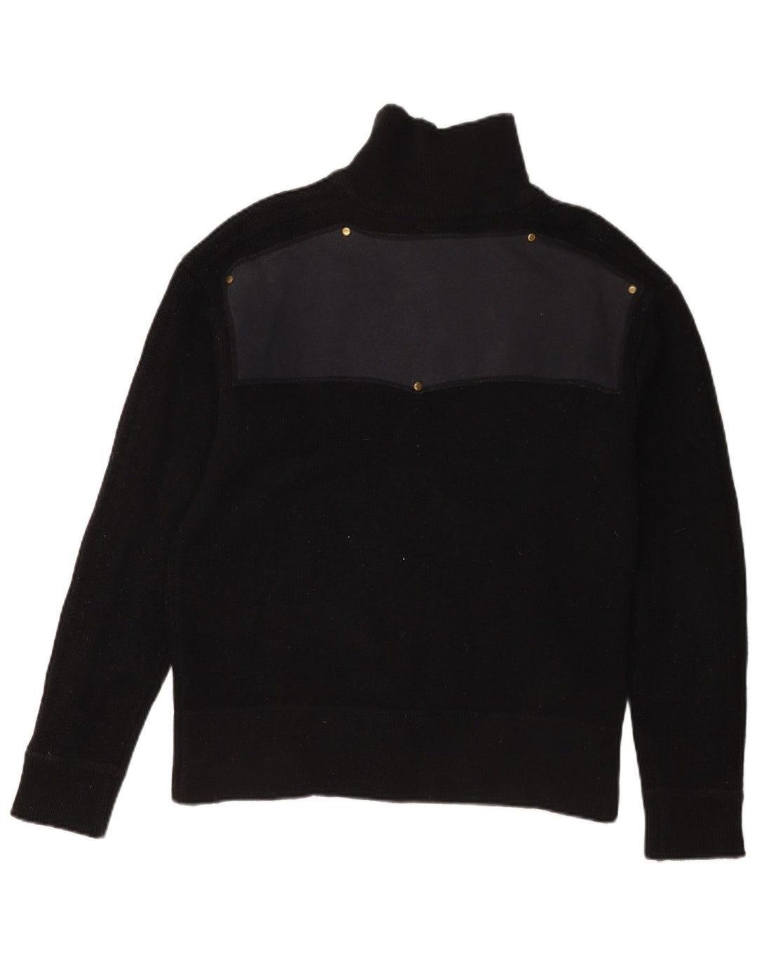 Pulover Dickies cardigan grafic pentru bărbați, lână neagră medie