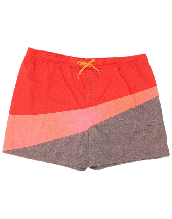 Nike Mens Swimming Shorts 2XL Multicoloured Colourblock Polyester