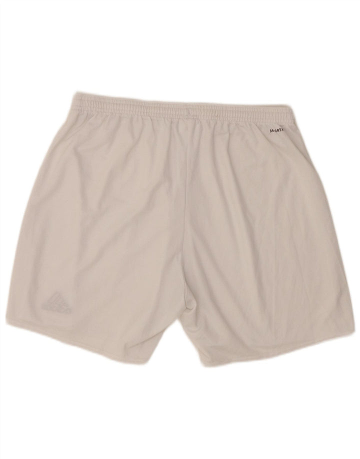 Pantaloni scurți Adidas Aeroready Sport XL, alb, poliester