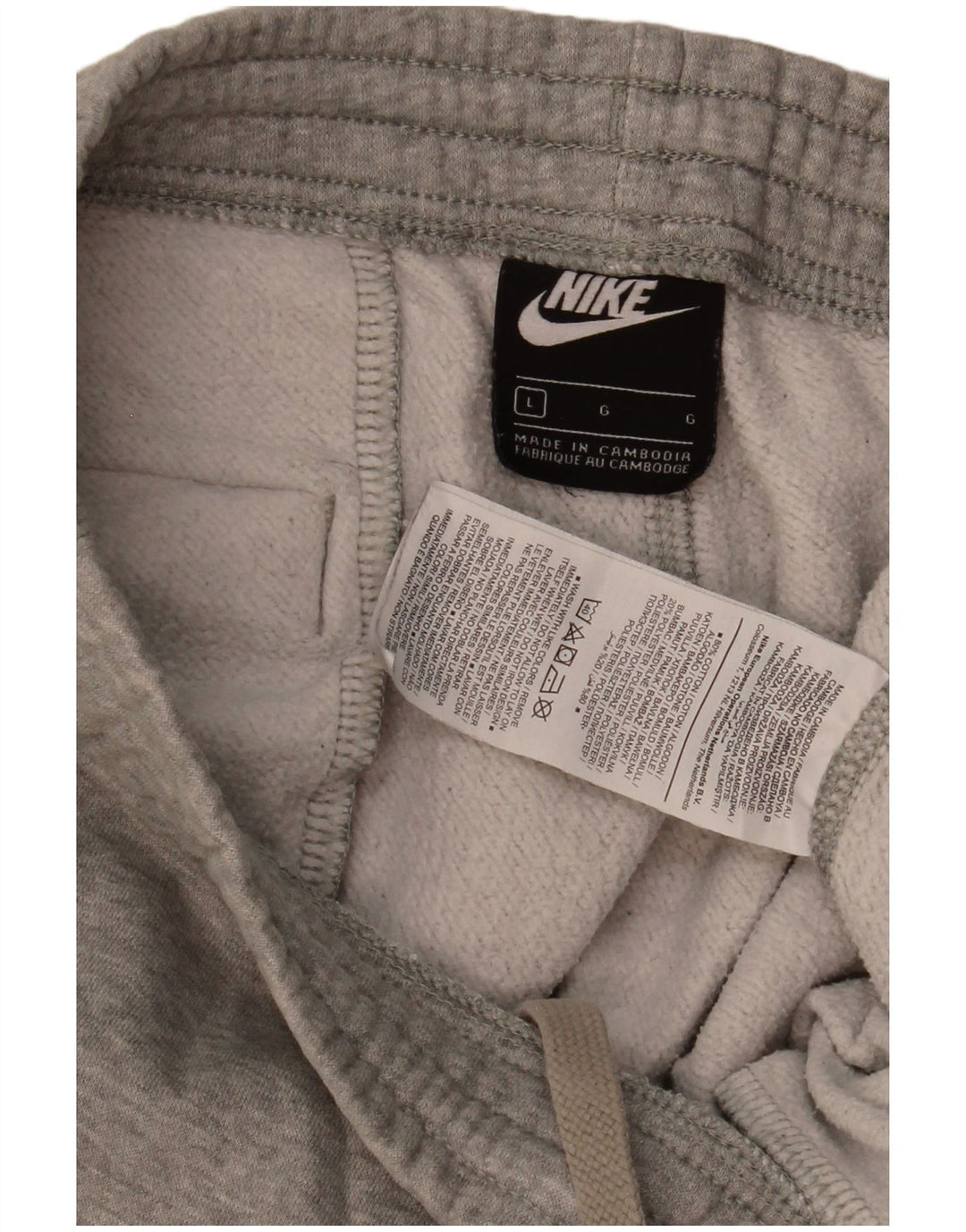 Pantaloni de trening Nike pentru bărbați Joggeri mari, gri, bumbac