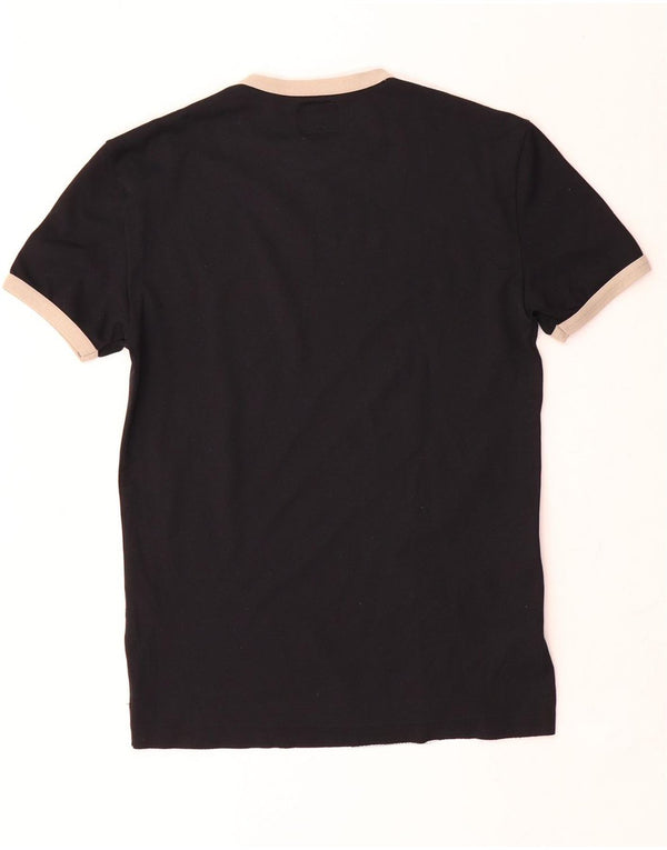 Energie Tricou pentru femei Top UK 12 Medium Black Colorblock Nylon