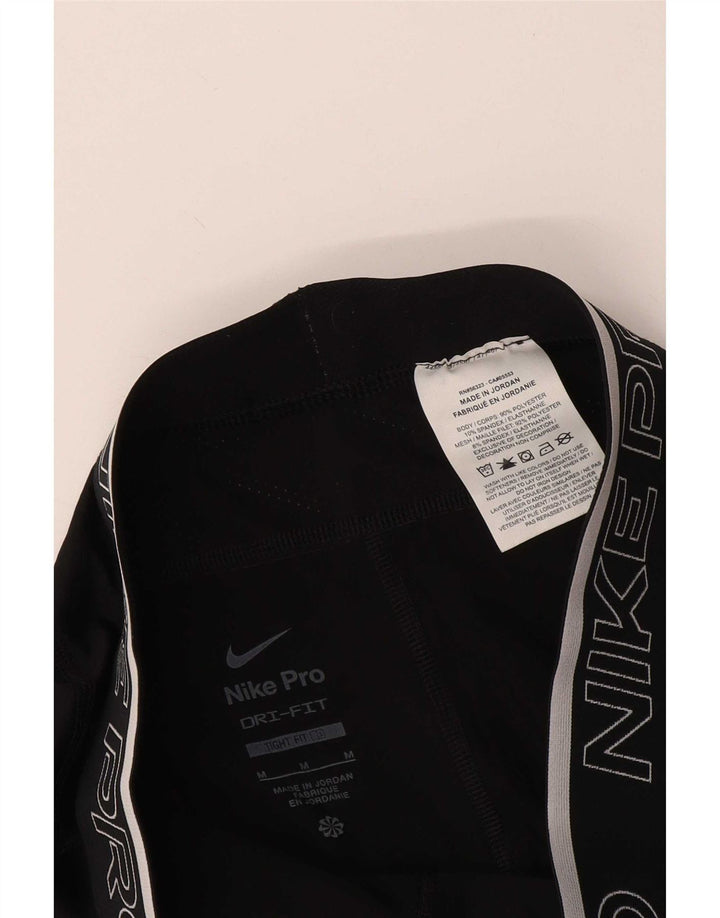 Pantaloni Nike Dri Fit Graphic Capri pentru bărbați, poliester mediu negru