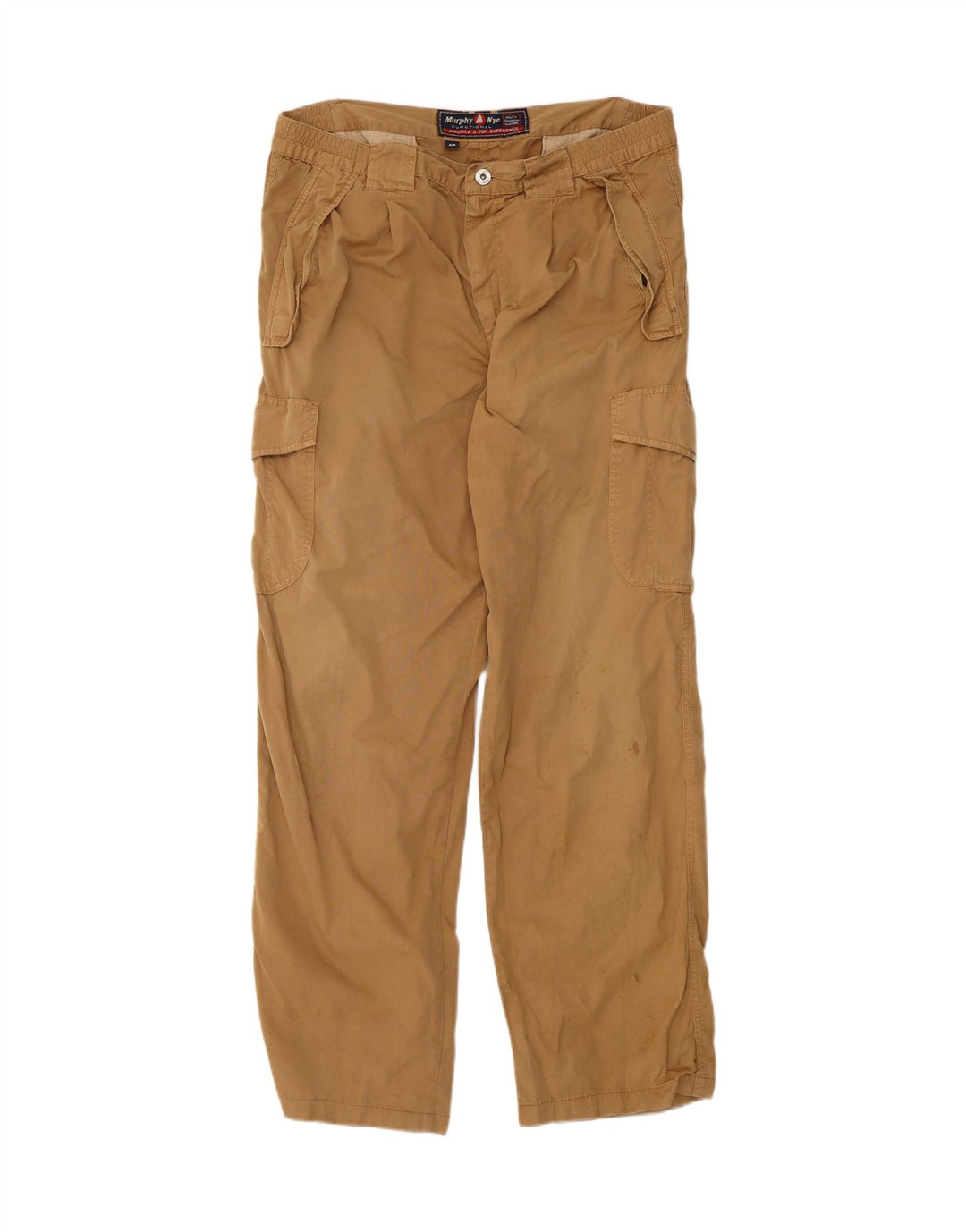 Pantaloni cargo drepti pentru bărbați Murphy & Nye L38 L33 bumbac bej