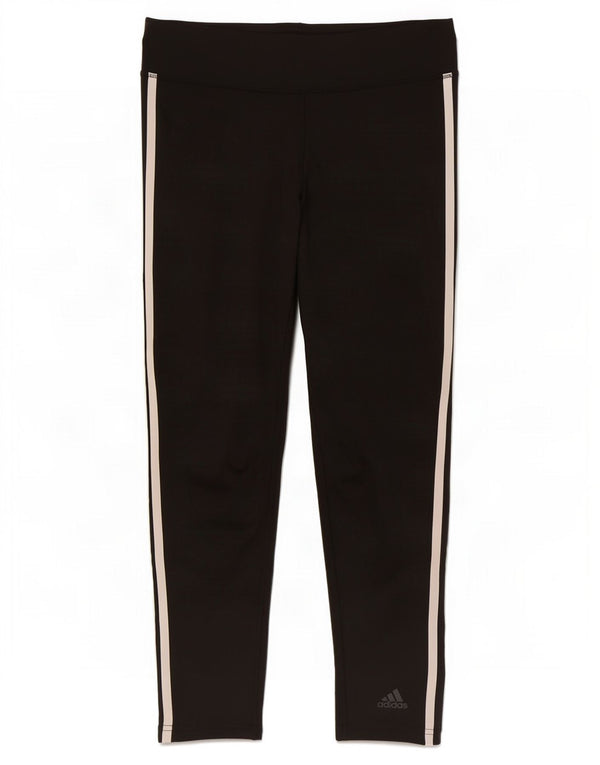 Leggings Climalite Adidas pentru femei UK 12/14 Poliester mediu negru
