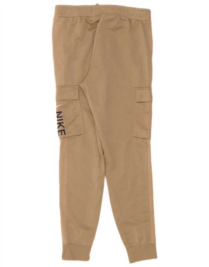 Pantaloni de trening Nike pentru bărbați Cargo Pantaloni de jogging Mici, bej, poliester