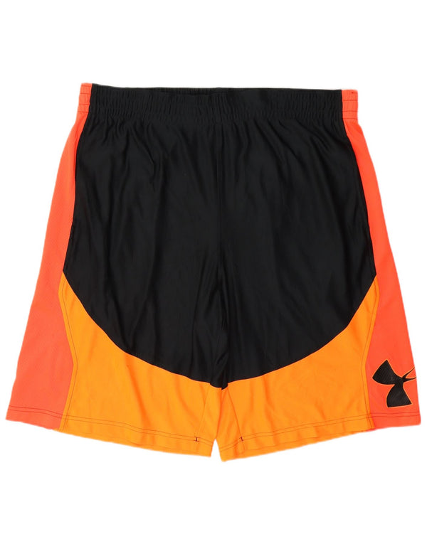 Pantaloni scurți de sport grafic Under Armour XL, negru, color block