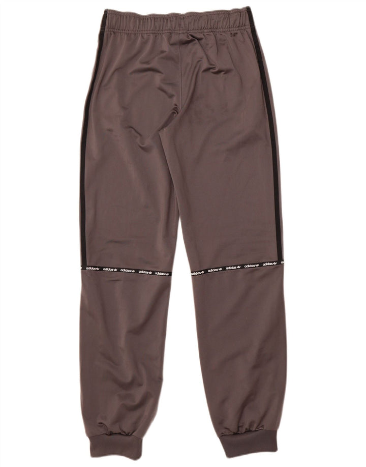 Pantaloni de trening Adidas baieti Joggeri 15-16 ani poliester gri
