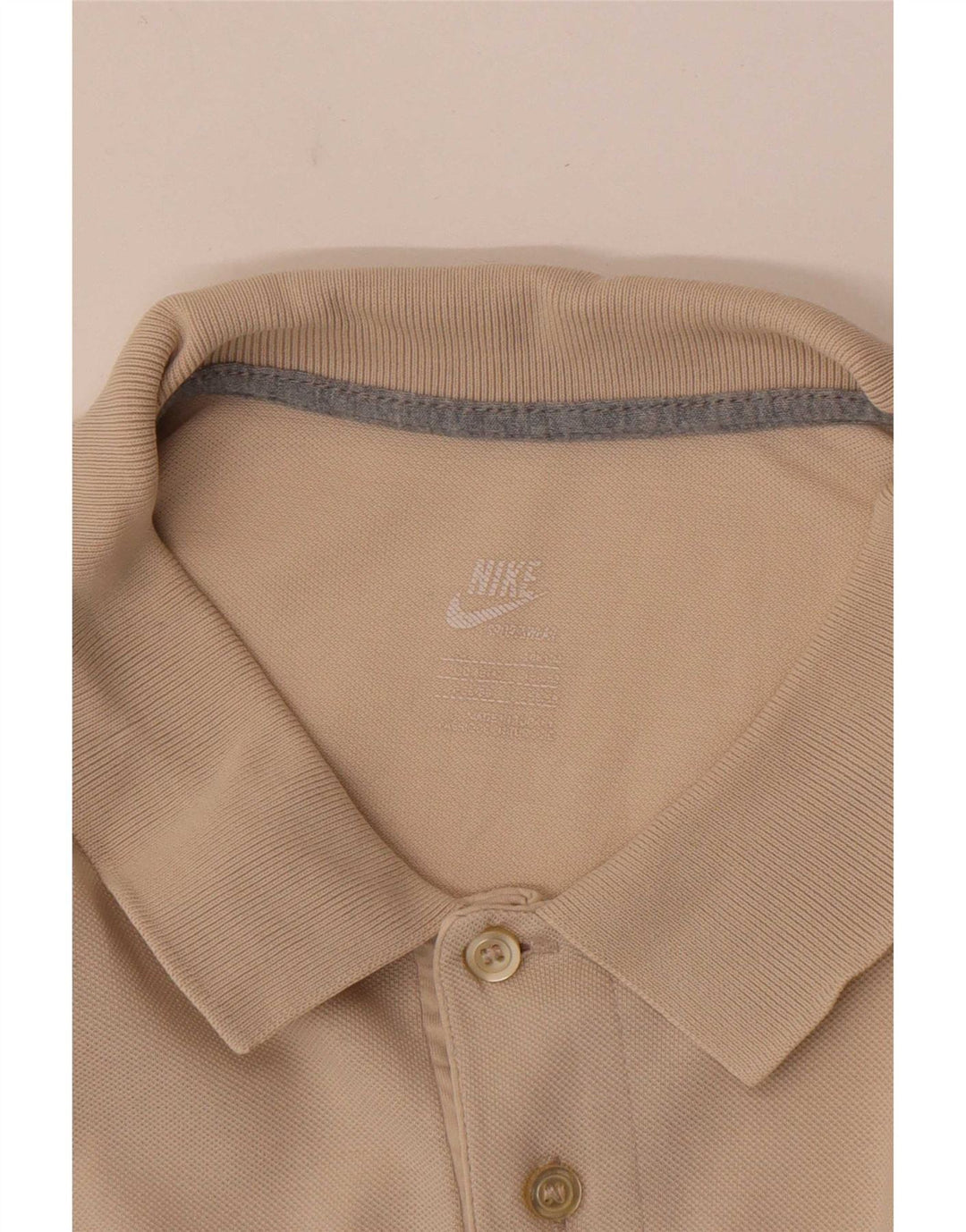 Tricou polo Nike pentru bărbați, mare, bej