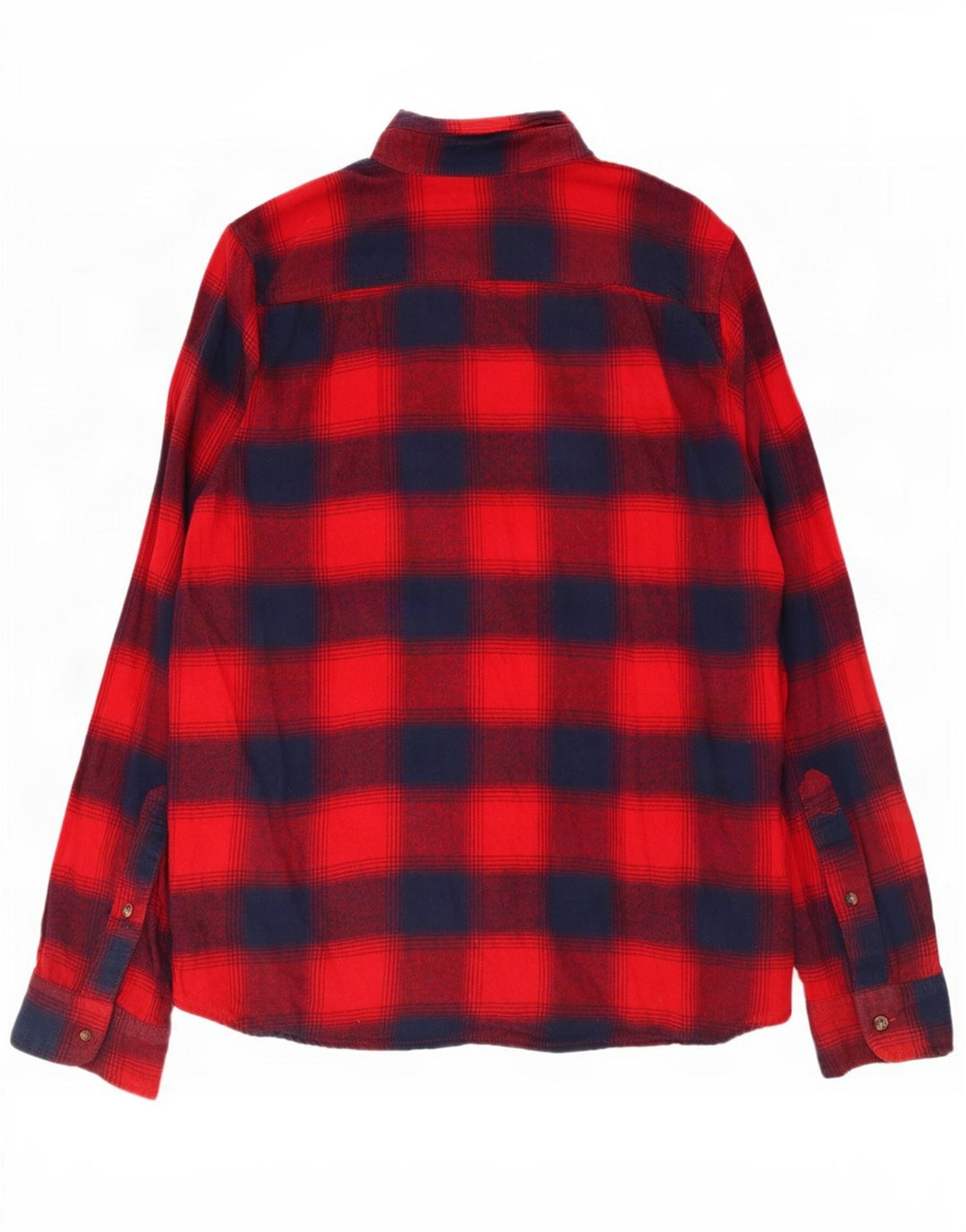 Cămașă pentru bărbați Hollister Flannel XL Red Check Bumbac
