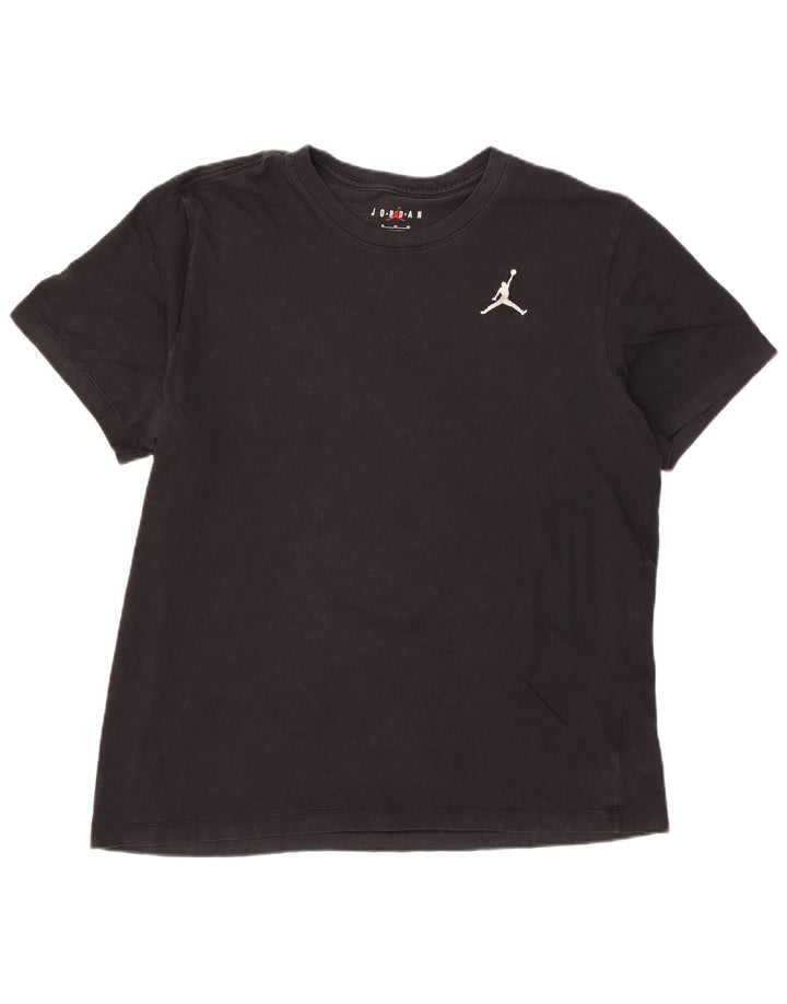 Tricou pentru bărbați Jordan Top XL bumbac negru
