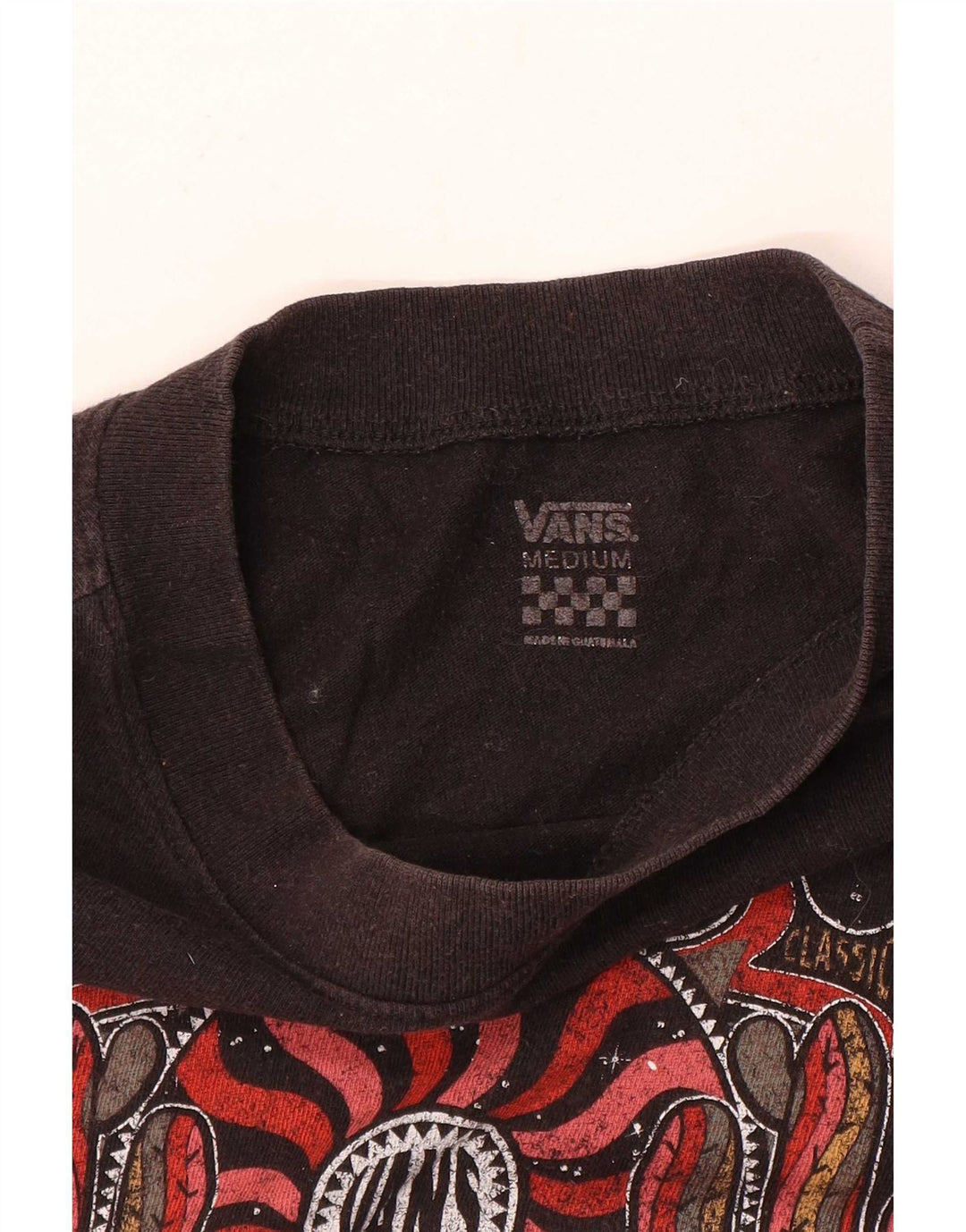 Tricou grafic Vans pentru femei Top UK 14 Medium Black