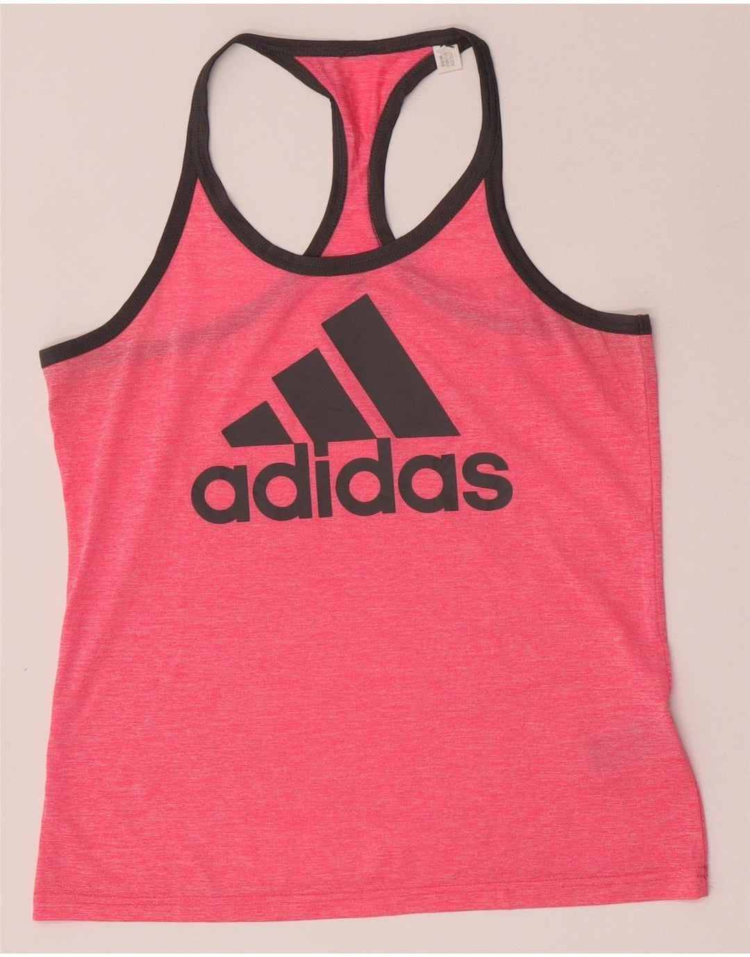 Adidas Climacool Graphic Vest Top pentru femei Marea Britanie 12/14 Poliester Roz Mediu