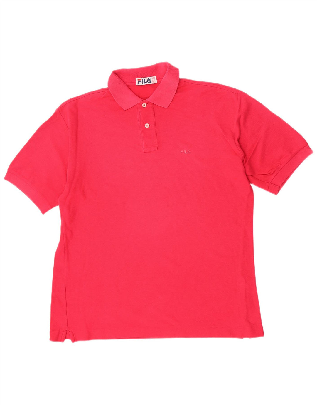 Tricou Polo Fila Bărbați IT 48 Bumbac Roz Mediu