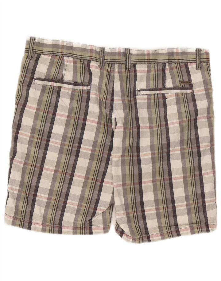 Pantaloni scurți chino pentru bărbați Pierre Cardin, cu tăiere obișnuită, W34, largi, multicolore