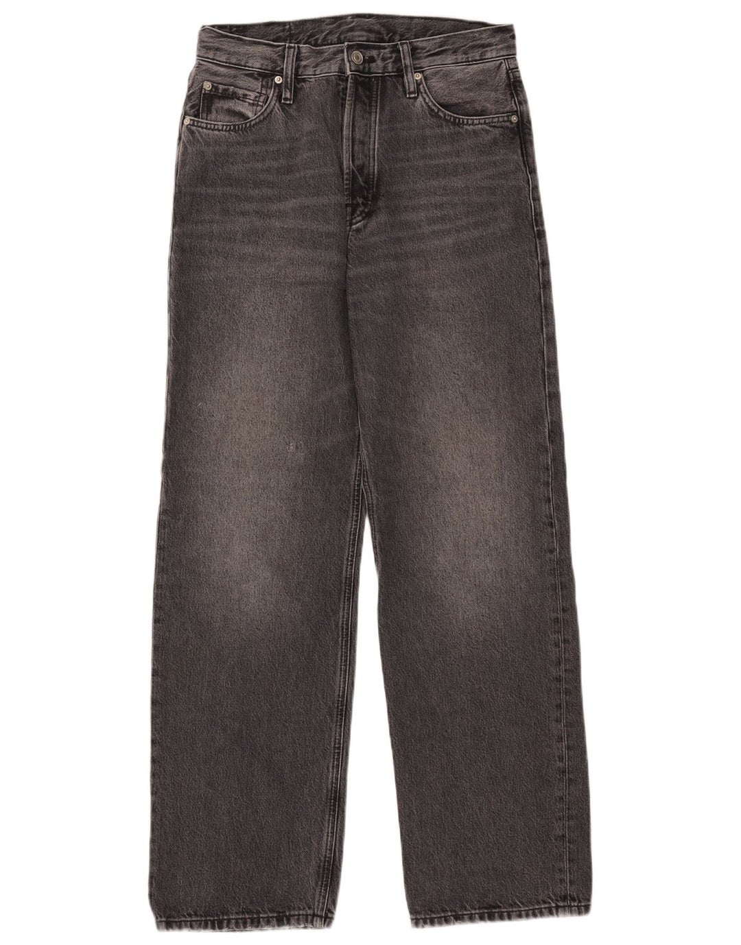 Blugi largi pentru femei Massimo Dutti EU 38 Mici W28 L30 Bumbac gri