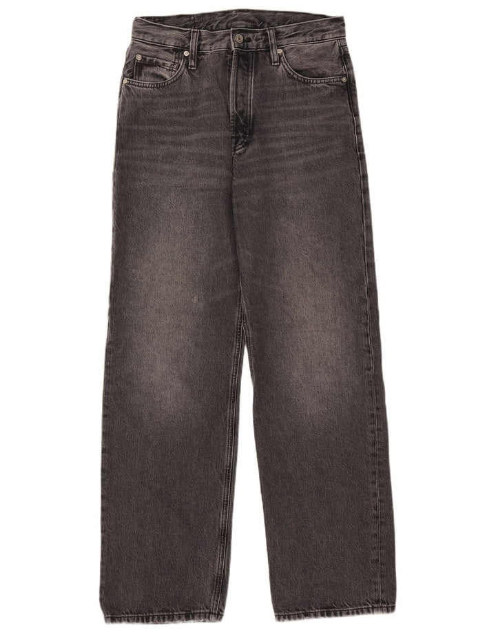 Blugi largi pentru femei Massimo Dutti EU 38 Mici W28 L30 Bumbac gri