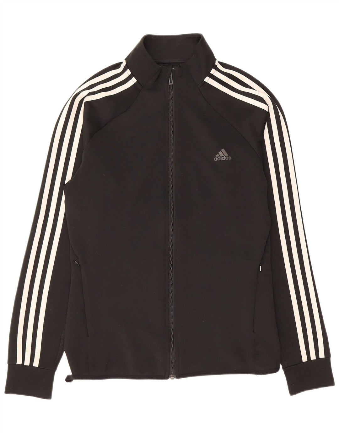 Jachetă de trening Climalite pentru femei ADIDAS UK 12/14 Medium Black