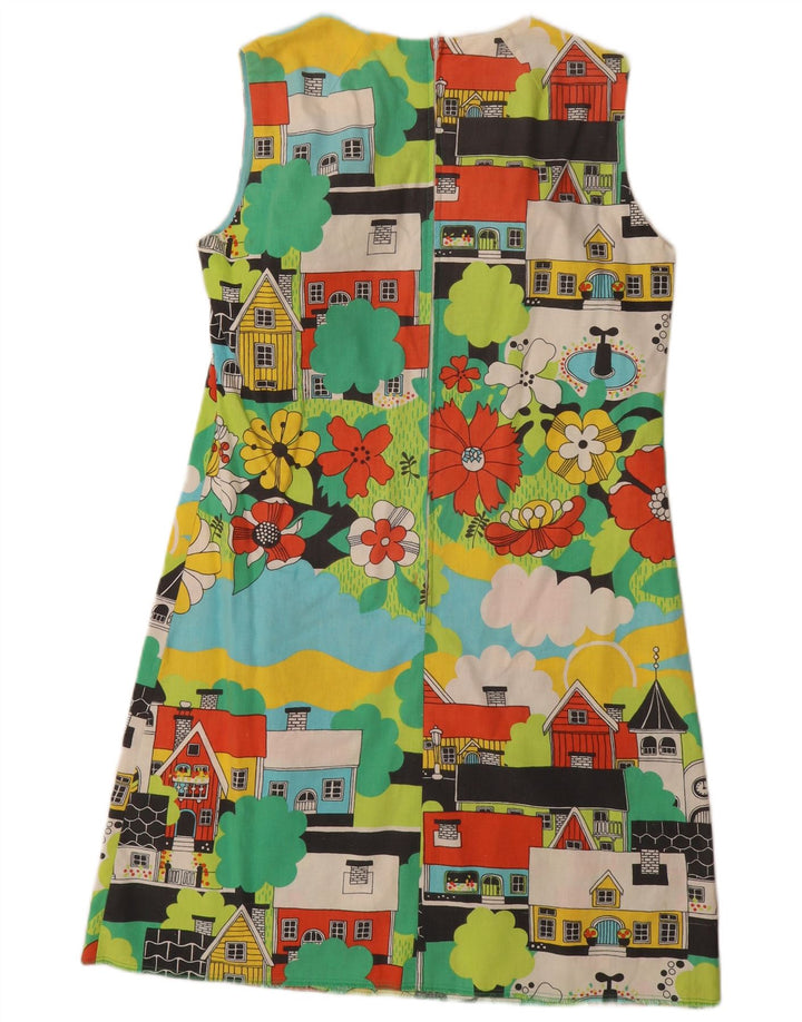 VINTAGE Rochie de bază pentru femei IT 42 Medium Multicolor Floral Noutate