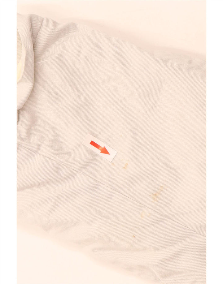 Pardesiu cu grafică uniformă pentru bărbați UK 40 Large White