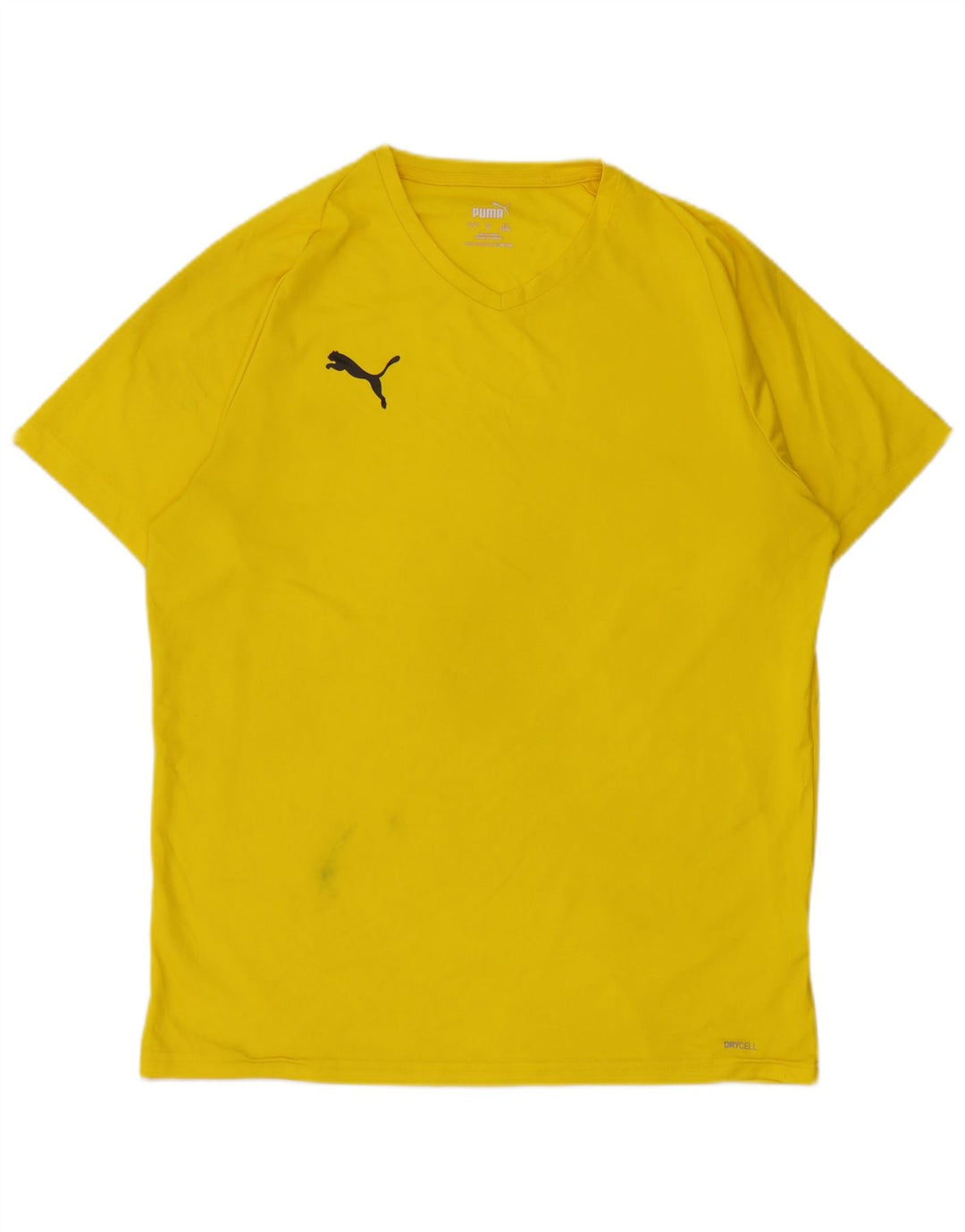 Tricou pentru bărbați Puma Top mare din poliester galben