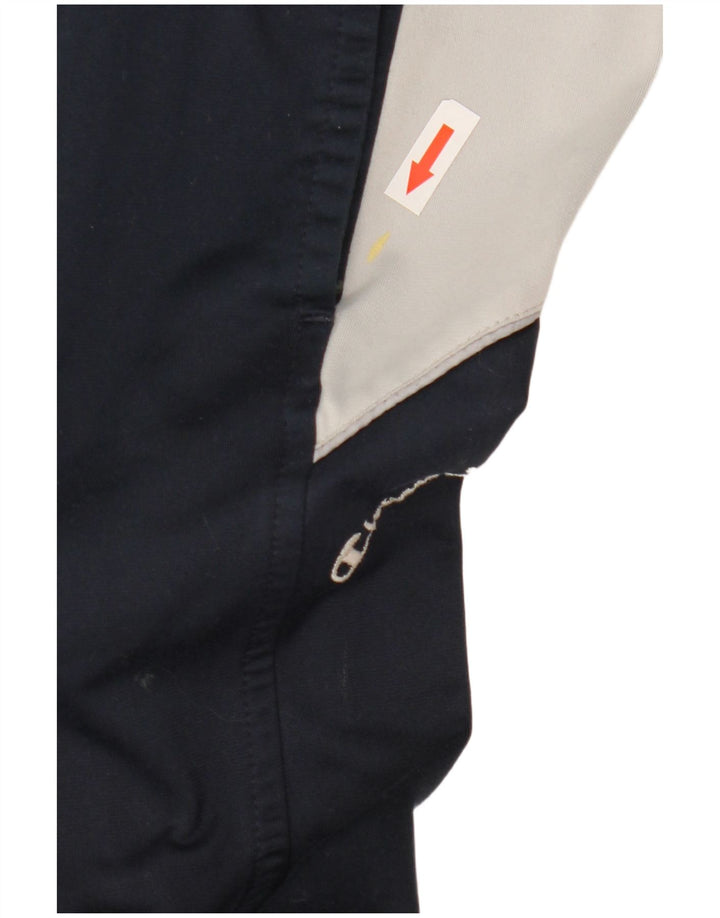 Pantaloni de trening pentru bărbați Champion, mici, bleumarin, poliester color bloc