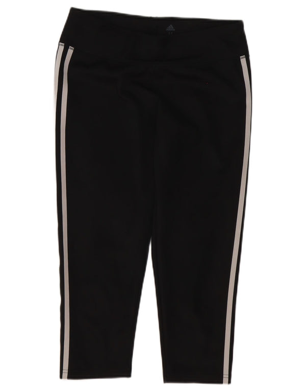 Leggings Adidas Climalite Capri pentru femei UK 12/14 Medium Black