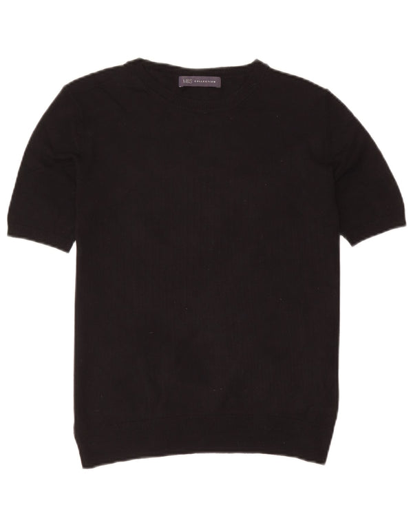 Bluză pentru femei Marks & Spencer Top UK 10 Small Black Viscose