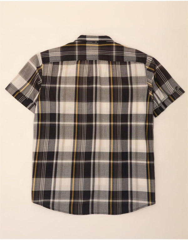 Cămașă Lee pentru bărbați cu mânecă scurtă, cu formă regulată, 2XL, carouri albastre
