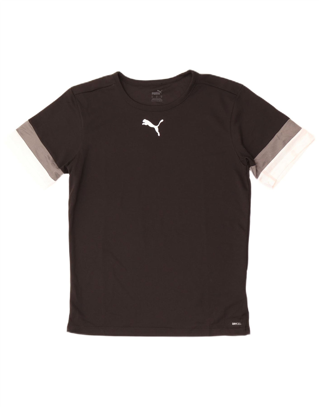 Tricou pentru bărbați Puma Top Mediu Negru Poliester Bloc de culoare