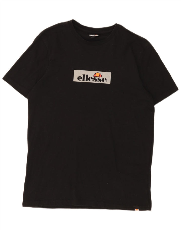 Tricou grafic pentru bărbați Ellesse Top Mediu Negru