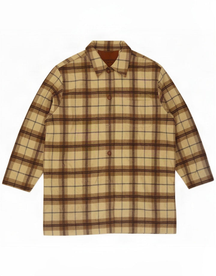 Seidensticker Jachetă supradimensionată pentru femei IT 42 Medium Beige Check