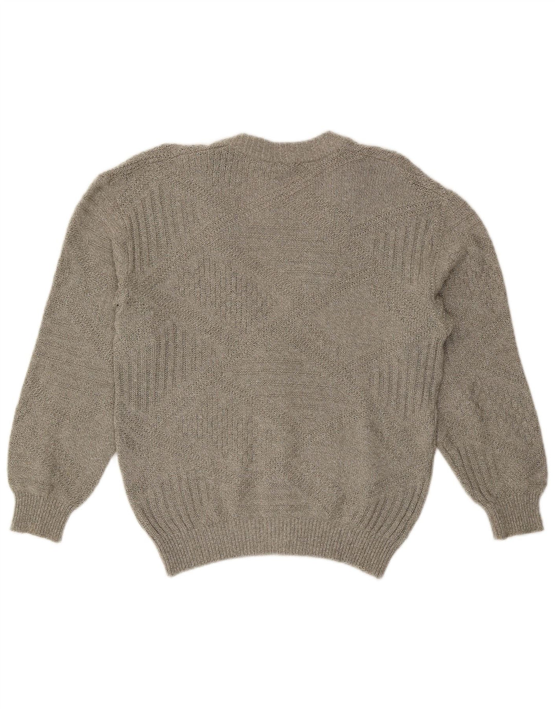 Pulover Cardigan Vintage pentru bărbați IT 50 Large Gri