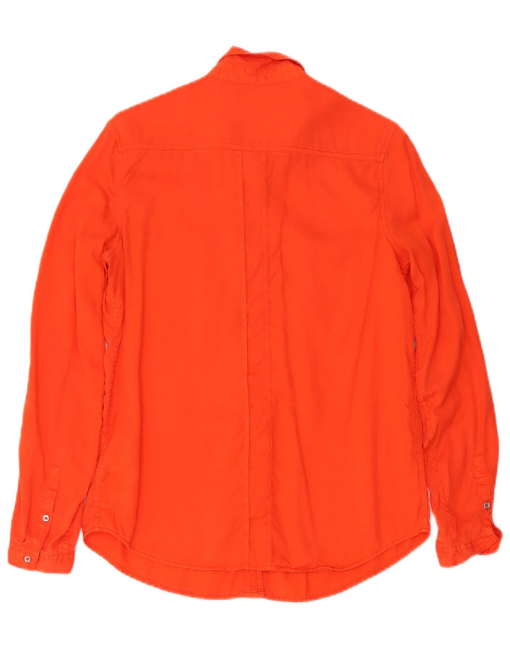Cămașă pentru femei Calvin Klein Jeans UK 14 Medium Orange Lyocell