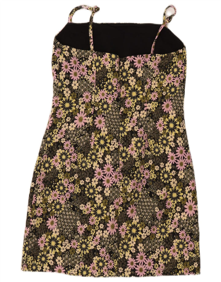 Rochie Oasis pentru femei UK 8, negru, cu flori, poliester