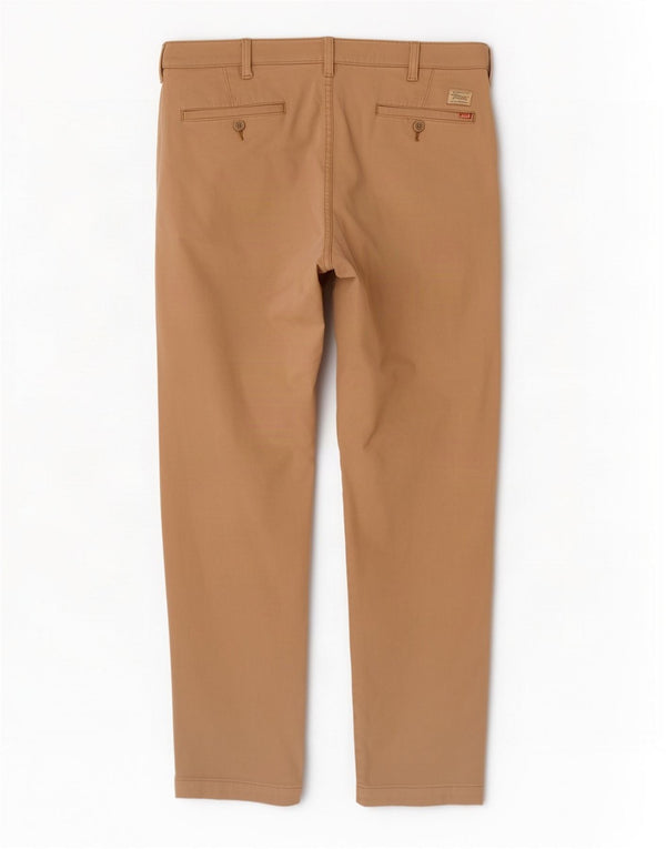 Pantaloni chino standard conici Levi's pentru bărbați L38 L32 bumbac kaki