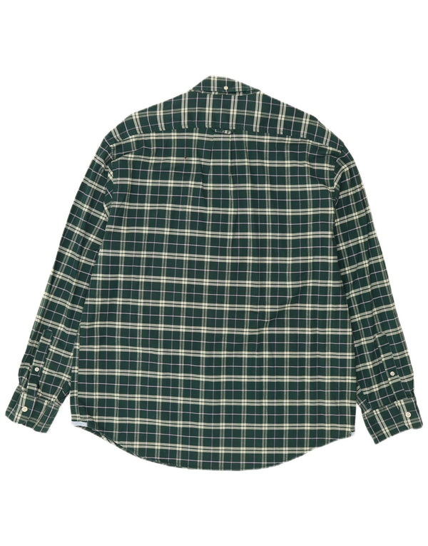 Cămașă Izod pentru bărbați, XL, verde Check Bumbac