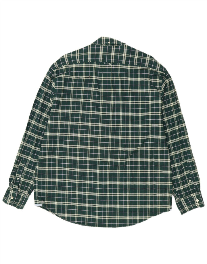 Cămașă Izod pentru bărbați, XL, verde Check Bumbac