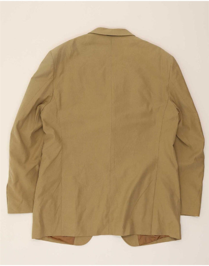 Massimo Dutti Jachetă pentru bărbați cu 3 nasturi EU 56 XL Bej