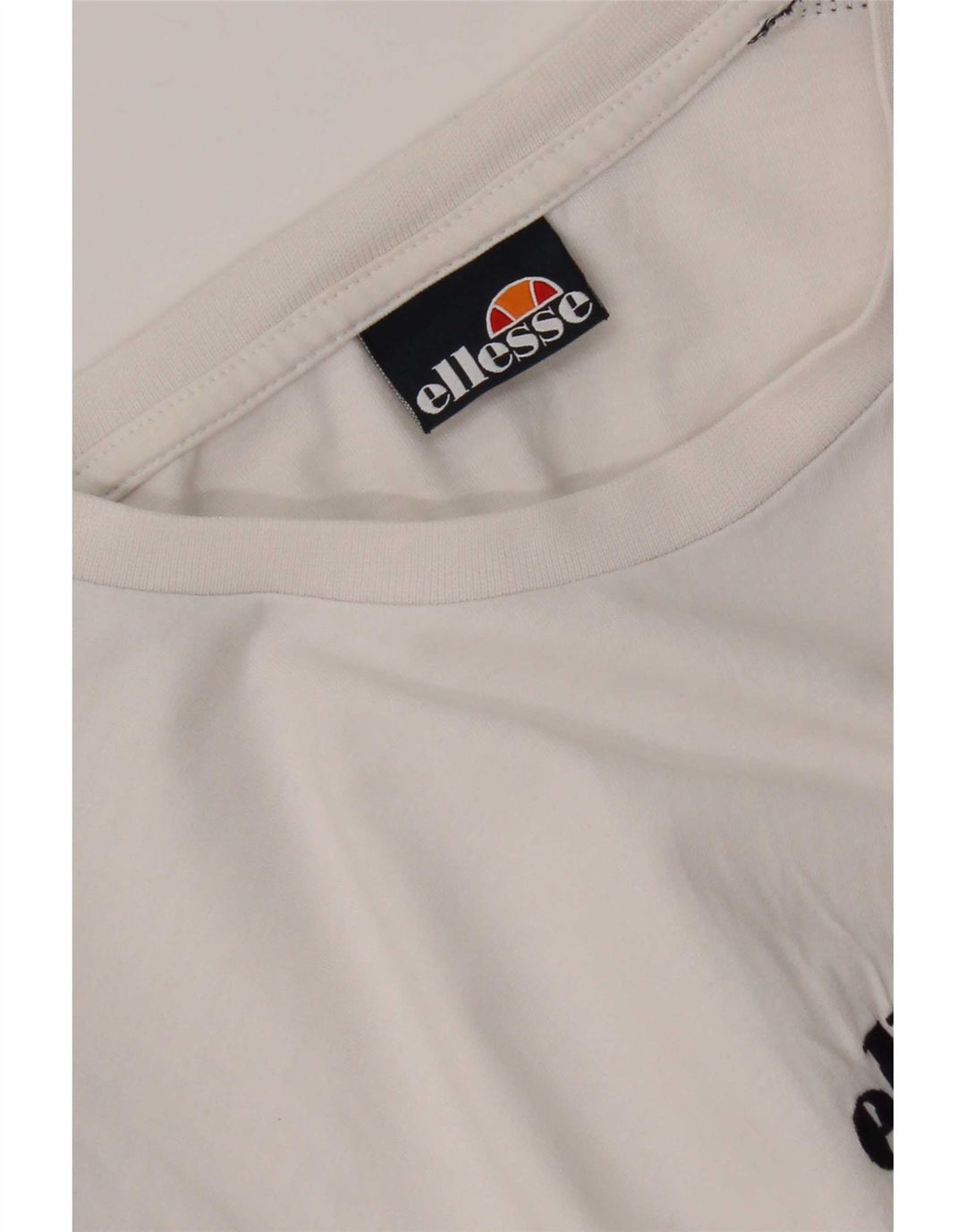 Tricou grafic pentru bărbați Ellesse Top mic, alb, bloc de culoare