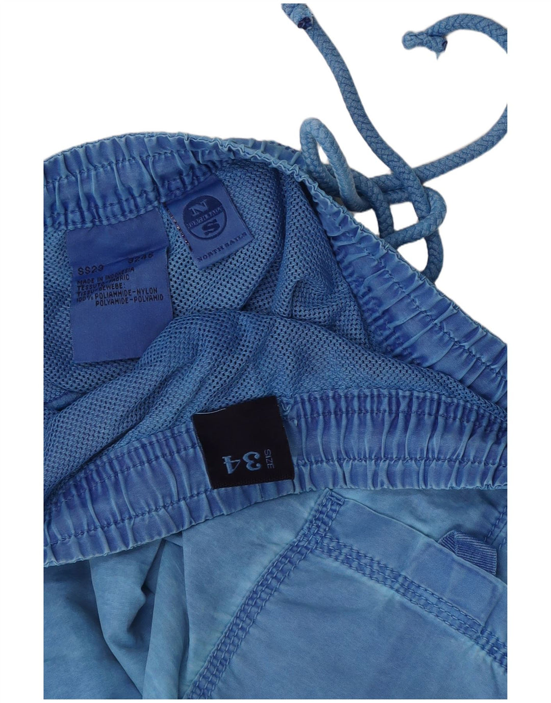 Pantaloni scurți de înot North Sails pentru bărbați, mari din poliamidă albastră