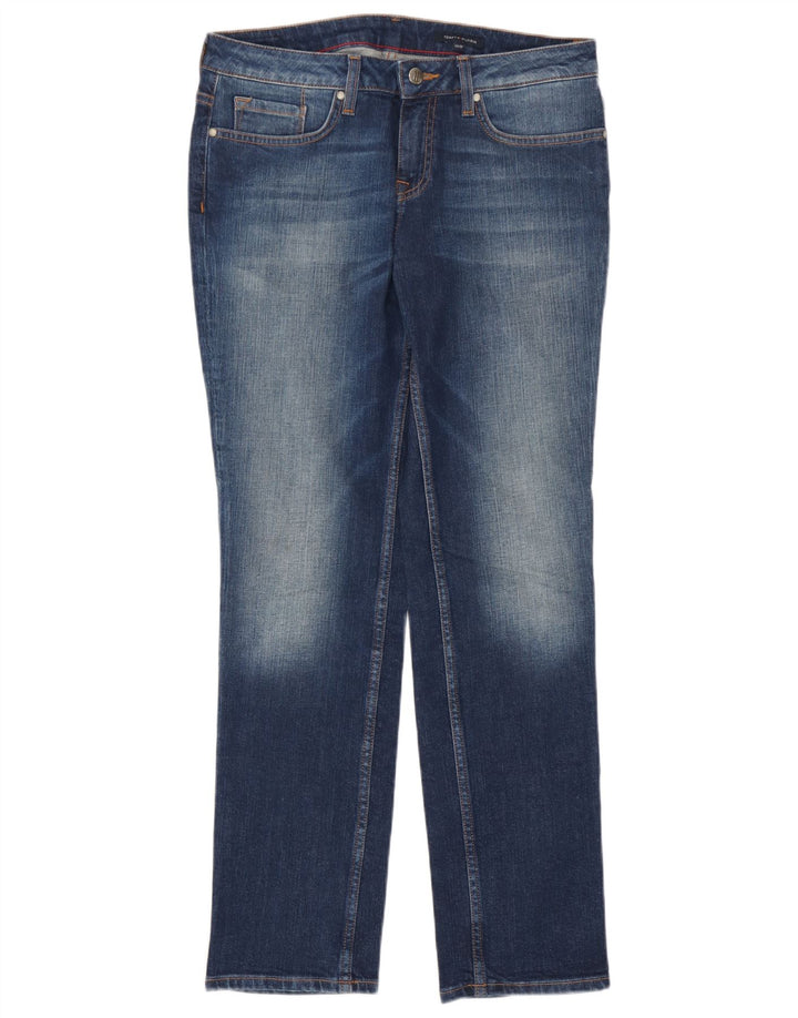 Blugi slim pentru femei Tommy Hilfiger W29 L30 bumbac albastru