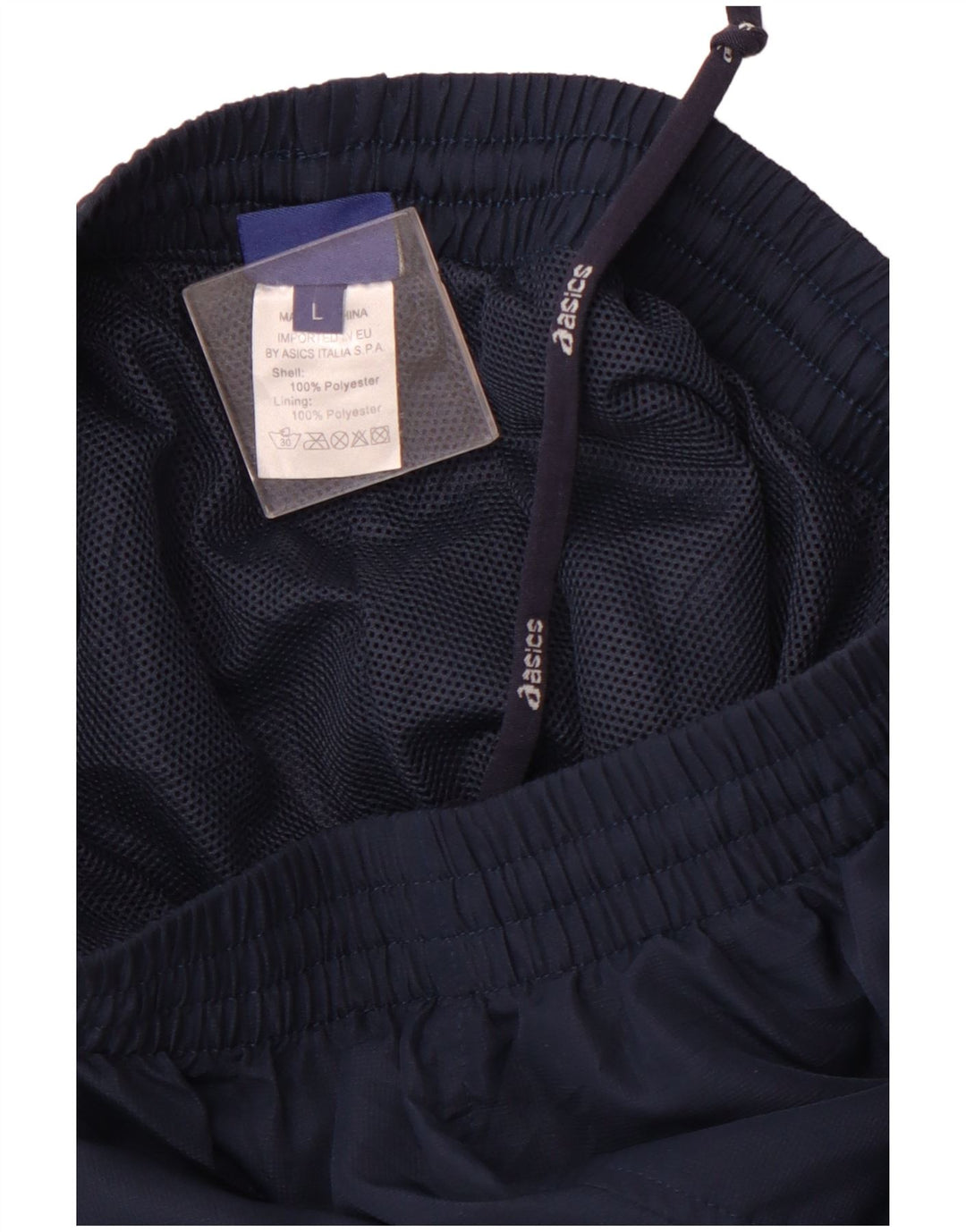 Pantaloni de trening ASICS pentru femei UK 14, mari, bleumarin, poliester