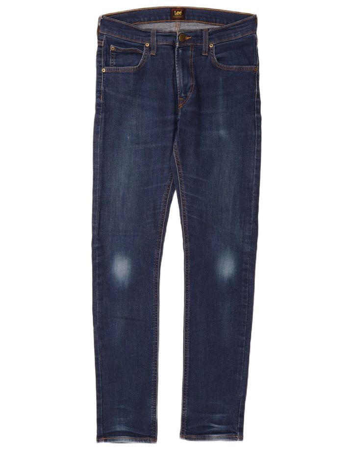 Blugi slim pentru femei Lee W30 L32 albastru