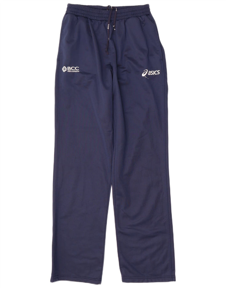 Pantaloni de trening grafic Asics pentru bărbați, mediu bleumarin