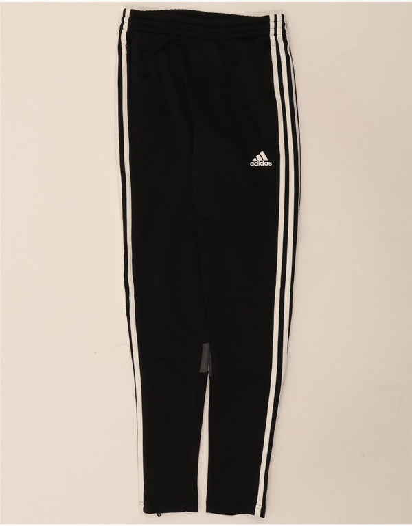 Pantaloni de trening Adidas Climalite pentru bărbați XS, negru, poliester color bloc