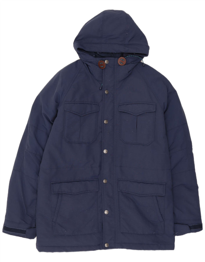 Jachetă căptușită cu glugă pentru bărbați LEVI'S UK 38 Medium Bleumarin